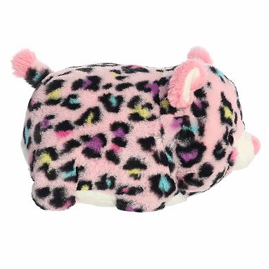 Aurora Medium Adorable Stuffed Animal 10" Priya Pink Leopard Spudsters