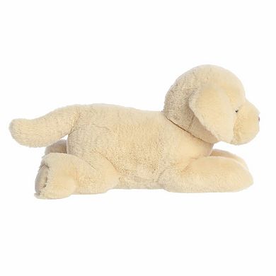 Aurora Medium Adorable Stuffed Animal 12" Summer Yellow Lab Flopsie