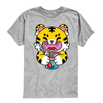 Boys 8-20 Tiger Ramen Kawaii Graphic Tee