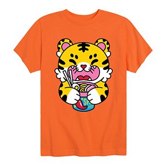 Boys 8-20 Tiger Ramen Kawaii Graphic Tee
