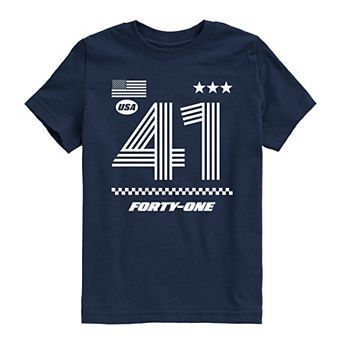 Boys 8-20 41 Jersey Graphic Tee