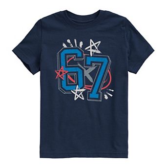 Boys 8-20 6-7 Streetwear Graphic Tee