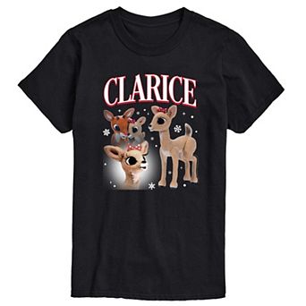 Men's Rudolph The Red-Nosed Reindeer Clarice Graphic Tee