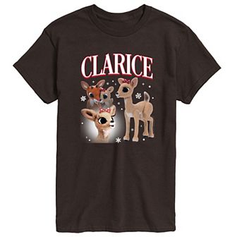 Men's Rudolph The Red-Nosed Reindeer Clarice Graphic Tee