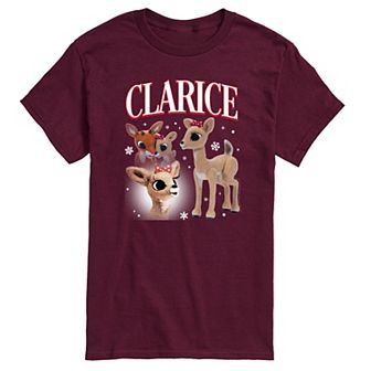 Men's Rudolph The Red-Nosed Reindeer Clarice Graphic Tee