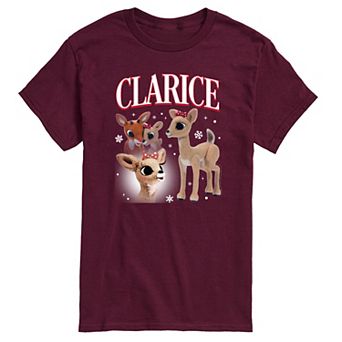 Men's Rudolph The Red-Nosed Reindeer Clarice Graphic Tee