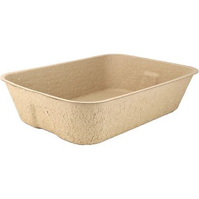 Midlee Disposable Cat Litter Boxes - Set Of 20- Travel Kitty Tray