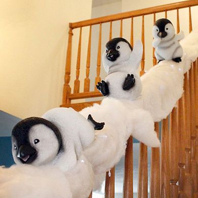 Midlee Christmas Penguin Stairway Holiday Decoration (Extra Penguin)