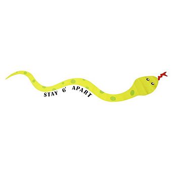 Midlee Snake Floor Decal- Stay 6 Feet Away Social Distance Marker