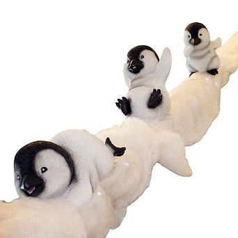 Midlee Christmas Penguin Stairway Holiday Decoration (Set of 3)