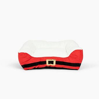 Santa's Belt Christmas Dog Bed