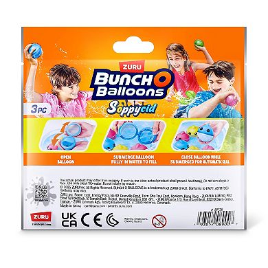 ZURU Bunch O Balloons Reusable Shark Water Balloons 3-pk.