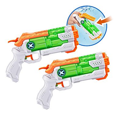 XSHOT Fast-Fill Micro Water Blaster 2-pc. Double Pack