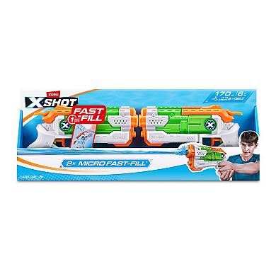 XSHOT Fast-Fill Micro Water Blaster 2-pc. Double Pack