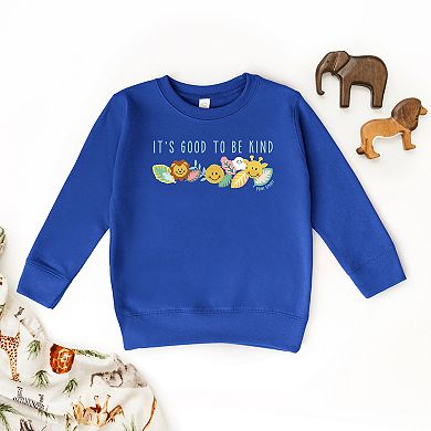 Mini Smiley It's Good To Be Kind Lumi - Toddler Graphic Sweatshirt