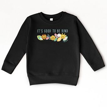 Mini Smiley It's Good To Be Kind Lumi - Toddler Graphic Sweatshirt