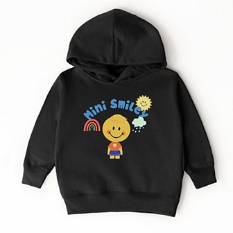 Mini Smiley Rainbow Cloud Lumi - Toddler Hoodie