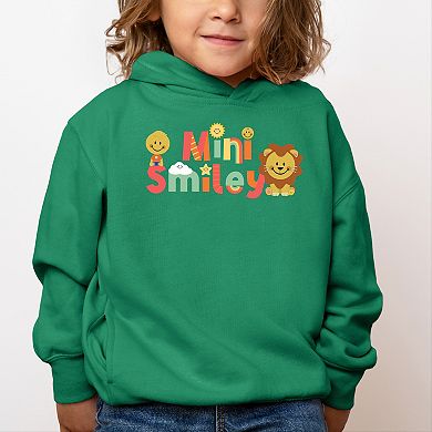 Mini Smiley Icons Lion - Toddler Hoodie
