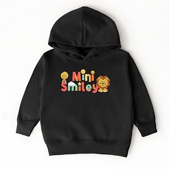 Mini Smiley Icons Lion - Toddler Hoodie