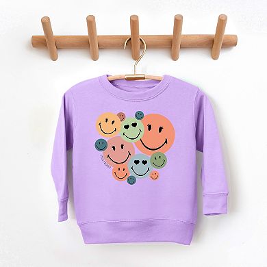 SmileyWorld Stacked Smiles - Toddler Graphic Sweatshirt