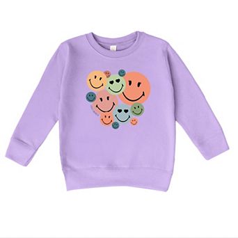 SmileyWorld Stacked Smiles - Toddler Graphic Sweatshirt
