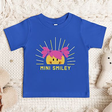 Mini Smiley Aria Sunshine - Toddler Short Sleeve Graphic T-Shirt