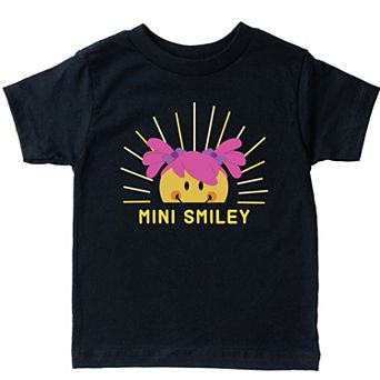 Mini Smiley Aria Sunshine - Toddler Short Sleeve Graphic T-Shirt