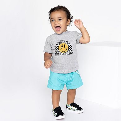 SmileyWorld Pretty Fly For A Little Guy - Toddler Short Sleeve Graphic T-Shirt