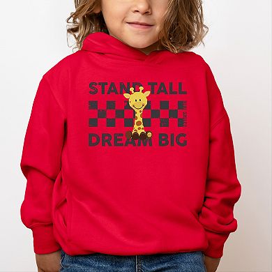 Mini Smiley Stand Tall Dream Big - Toddler Hoodie