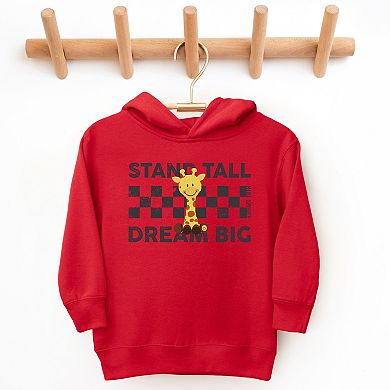 Mini Smiley Stand Tall Dream Big - Toddler Hoodie