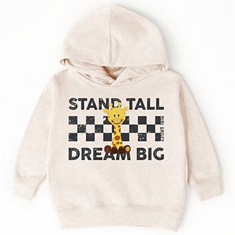 Mini Smiley Stand Tall Dream Big - Toddler Hoodie
