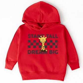 Mini Smiley Stand Tall Dream Big - Toddler Hoodie