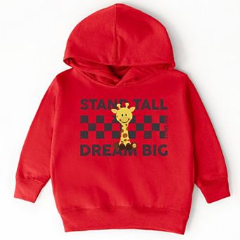 Mini Smiley Stand Tall Dream Big - Toddler Hoodie