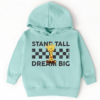 Mini Smiley Stand Tall Dream Big - Toddler Hoodie
