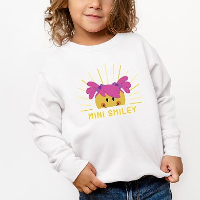 Mini Smiley Aria Sunshine - Toddler Graphic Sweatshirt