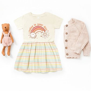 SmileyWorld Today Is Your Day Rainbow - Infant Dress