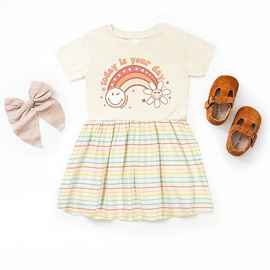 SmileyWorld Today Is Your Day Rainbow - Infant Dress