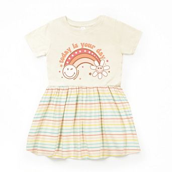 SmileyWorld Today Is Your Day Rainbow - Infant Dress
