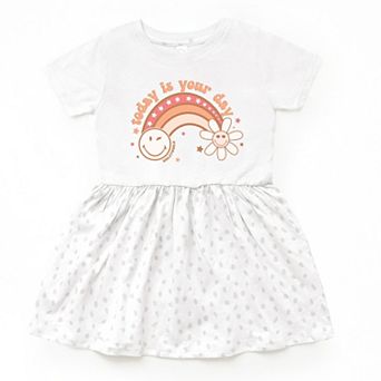 SmileyWorld Today Is Your Day Rainbow - Infant Dress