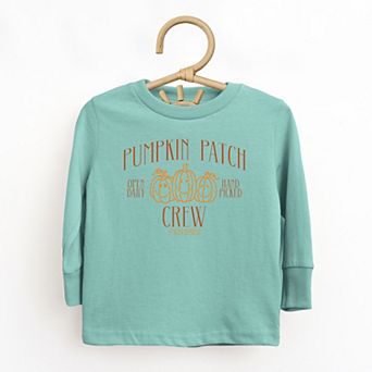 SmileyWorld Pumpkin Patch Crew - Toddler Long Sleeve Graphic Tee