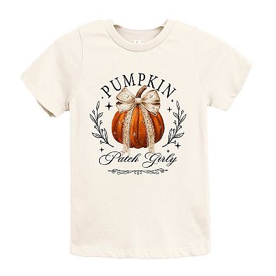 Coquette Pumpkin Patch Girly - Youth Short Sleeve Graphic T-Shirt