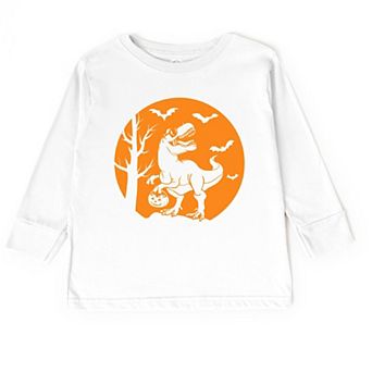 Dinosaur Moon - Toddler Long Sleeve Graphic Tee