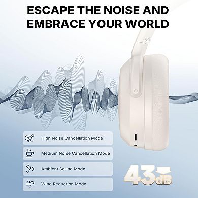 Edifier WH700NB Pro Wireless Over-Ear Headphones Bluetooth V5.4, Hi-Res Audio with ANC, Foldable