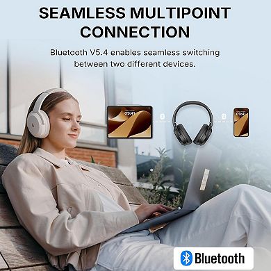 Edifier WH700NB Pro Wireless Over-Ear Headphones Bluetooth V5.4, Hi-Res Audio with ANC, Foldable