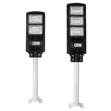 Solar Street Path Light with 180 LEDs, Radar Sensor & Remote, IP65 Waterproof Outdoor Lighting
