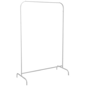 20kg/44lbs Steel Garment Rack, Freestanding & Detachable Clothes Organizer Stand for Home or Store