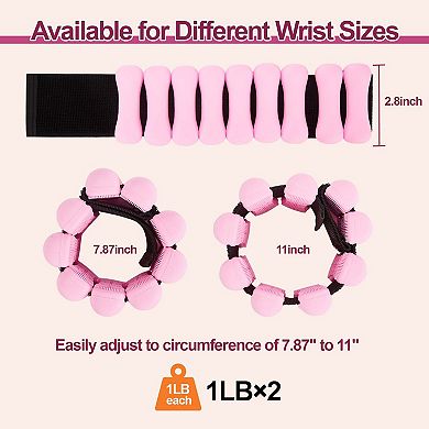 Adjustable Wrist and Ankle Weights Set