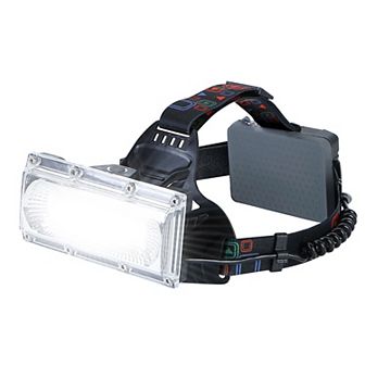 20000LM LED Work Headlamp, Rechargeable, 3 Modes, IP65 Waterproof, Rotatable for Camping & Hiking
