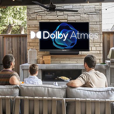 SYLVOX Outdoor Google TV QLED Full Sun Brightness Pool pro 2.0 QLED