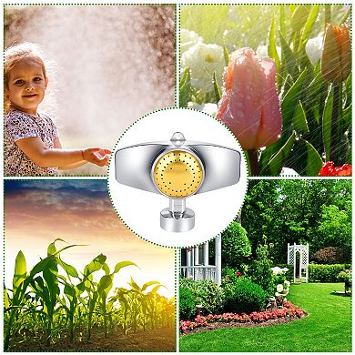 2Pcs Circular Spot Sprinklers 360° Lawn & Garden Watering with 30FT Coverage